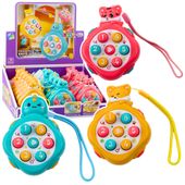 Mini Whack-A-Mole Gra Zręcznościowa Zwierzęta Liczby Kolorowe Mix