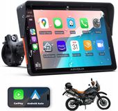 Ekran motocyklowy dotykowy 7" CarPlay Android Bluetooth nawigacj GPS Aphqua