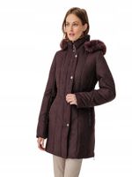 Parka pikowana - Damart - Śliwkowo-fioletowa XL