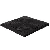 Pokrywa studzienki 40x40cm Kwadratowa PP A15 rura 315mm Dekiel Właz