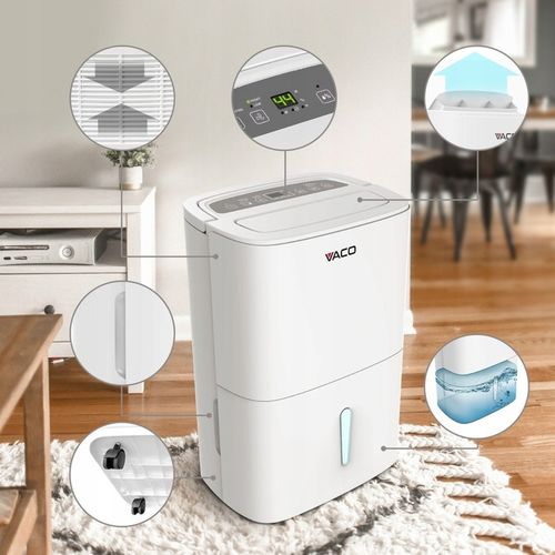 Osuszacz powietrza Pochłaniacz wilgoci 30L/24h WiFI TIMER 4l poj. na Arena.pl