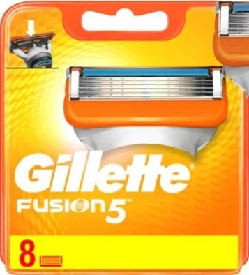 GILLETTE FUSION 5 fusion5 OSTRZA WKŁADY 8 ORYGINAŁ na Arena.pl
