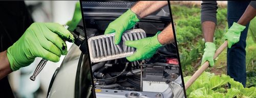 Rękawiczki MERCATOR GOGRIP NITRYLOWE green ZIELONE 50 szt. rozmiar L na Arena.pl