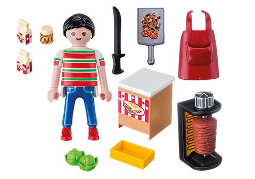 Playmobil - Sprzedawca kebabów 9088 na Arena.pl