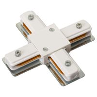 Krzyżowy PROFILE X-CONNECTOR 9190 szynoprzewodu Nowodvorski do 1-fazowej szyny natynkowej 230V biały