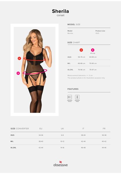 Sherila Gorset I Stringi Xl/2Xl zdjęcie 7