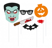 rekwizyty do zdjęć halloween 6 elementów