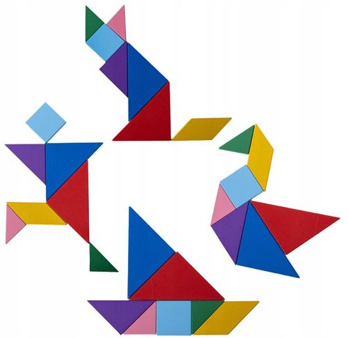 układanka drewniana tangram 7270 na Arena.pl