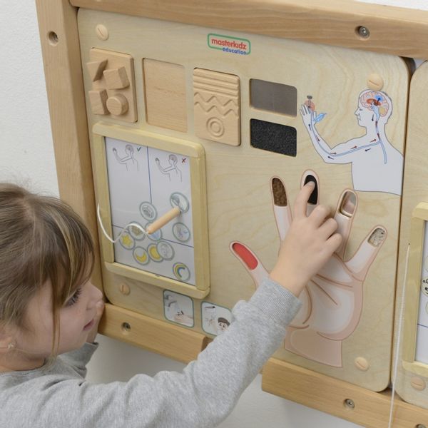 MASTERKIDZ Tablica Edukacyjna Zmysł Dotyku zdjęcie 5