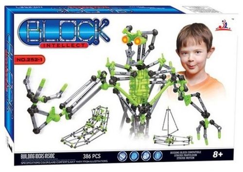 Klocki Konstrukcyjne Intellect Block 386el. 8+ 252-1 na Arena.pl