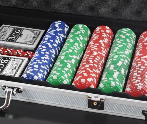 Zestaw do pokera 500 żetonów basic na Arena.pl