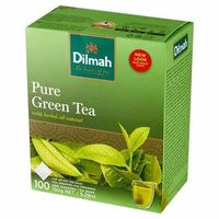 DILMAH HERBATA EKSPRESOWA PURE GREEN ZIELONA 100TB