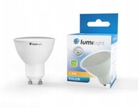 Żarówka LED GU10 2,3W Yellow A580 LUMI LIGHT