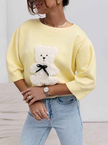 COCOMORE Sweter MIŚ Bear Czerwony Nowość zdjęcie 11