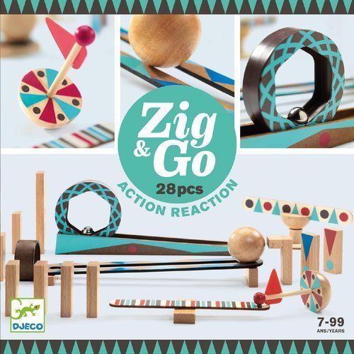 Zestaw Zig & Go-28 elementów DJ05640 na Arena.pl