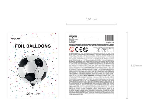 Balon foliowy Piłka, 40cm na Arena.pl