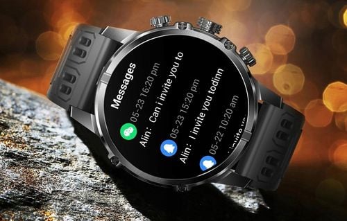 Blitzwolf BW-AT6 Plus Smartwatch AMOLED 1,75" Rozmowy BT IP67 100 Trybów na Arena.pl