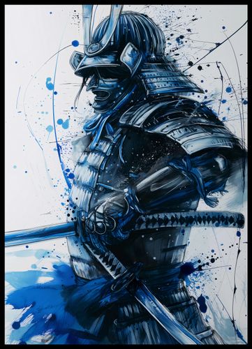 Plakat 50x70cm Samuraj w Błękicie na Arena.pl
