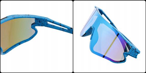 Dziecięce 8-13 lat sportowe Okulary przeciwsłoneczne UV dla Dzieci Juniorów na Arena.pl