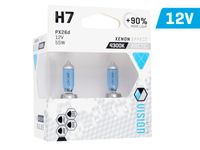 Żarówki VISION arctic white H7 12V 55WPX26d U E4 +90%, 2 szt.