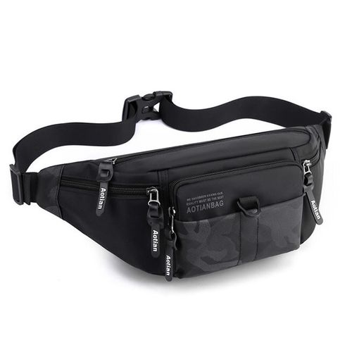 Torebka saszetka BIODRÓWKA NERKA męska POJEMNA SOLID PREMIUM BARDZO DUŻA na Arena.pl