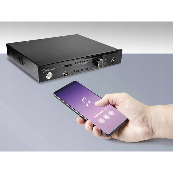 Wzmacniacz HiFi Bluetooth USB SD Pilot 2x 100W zdjęcie 4