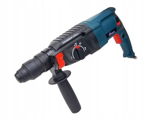 MŁOTOWIERTARKA MŁOT UDAROWY WIERTARKA SDS+ MOCNA 3050W WALIZKA DUŻY ZESTAW na Arena.pl