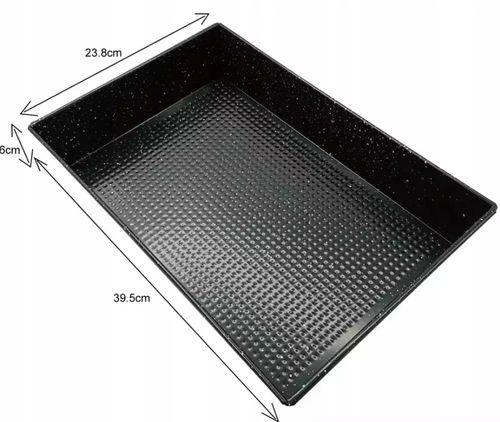 BLACHA FORMA DO CIASTA 24x39,5 cm KINGHOFF KH-1777 na Arena.pl