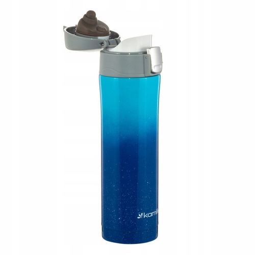 KUBEK TERMICZNY TERMOS STALOWY BUTELKA SZCZELNY pojemny bidon KAMILLE 450ml na Arena.pl