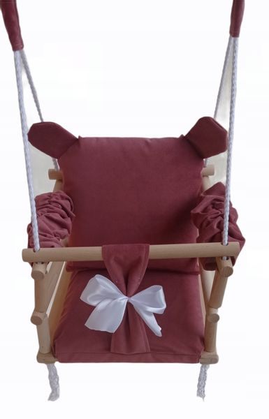 Huśtawka 3w1 dzieci BORDO dom ogród prezent pokój zdjęcie 9