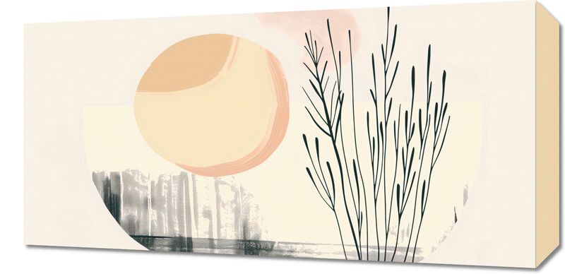 Obraz 60x30cm Pastelowy Wschód zdjęcie 1