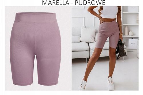 KRÓTKIE LEGGINSY KOLARKI BIKER SHORTS PRĄŻEK 3/4XL na Arena.pl