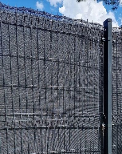 SIATKA CIENIUJĄCA 95% OSŁONA 1,5x25m ANTRACYT MASKUJĄCA NA OGRODZENIE PŁOT na Arena.pl