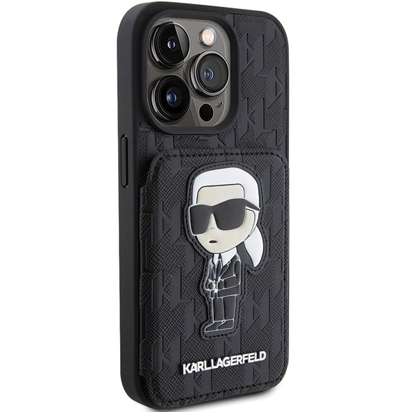 Etui Karl Lagerfeld do iPhone 15 Pro, Czarny zdjęcie 4