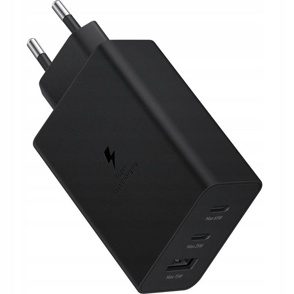 SZYBKA ŁADOWARKA SIECIOWA EPT650 TRIO 65W USB-C DO SAMSUNG GALAXY S22 23 24 zdjęcie 9
