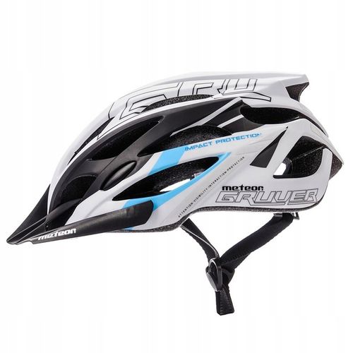 KASK ROWEROWY REGULOWANY METEOR GRUVER S 52-56cm siatka otwory wentylacyjne na Arena.pl