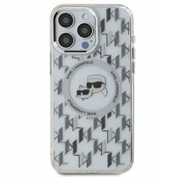 Plecki Karl Lagerfeld do Apple iPhone 16 bezbarwny