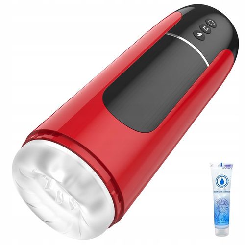 Automatyczny męski Masturbator7trybów pchnięcia i wibracji Przycisk orgazmu na Arena.pl