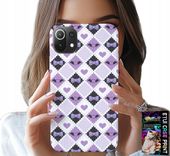 ETUI DO XIAOMI MI 11 LITE - MODNE SERCA KOKARDKI KOKARDA + SZKŁO