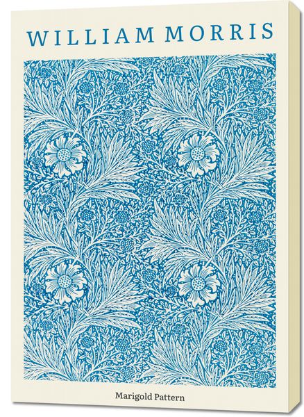 Obraz 70x100cm Design Marigold Pattern, Morris Vintage do Salonu zdjęcie 1