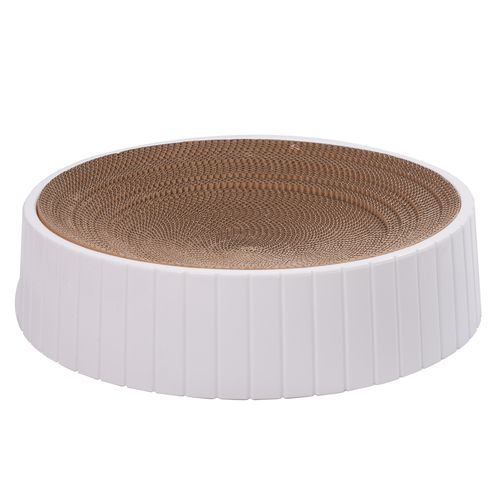 zestaw drapak z dodatkowym wymiennym wkładem dla kota ekologiczny tekturowy na Arena.pl