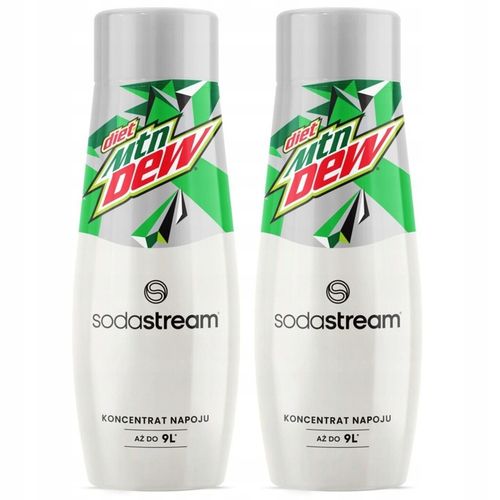 2x Koncentrat SODASTREAM MOUNTAIN DEW DIET BEZ CUKRU Syropy Smakowe Do Wody na Arena.pl