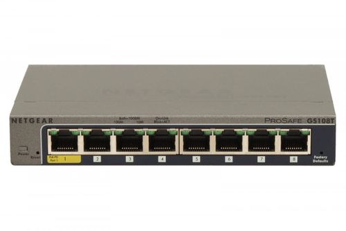 Netgear Switch Smart 8xGE - GS108T na Arena.pl