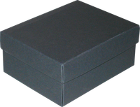 Pudełko ozdobne 16 x 12,5 x 7 cm, 10 szt. czarny matowy AWIH