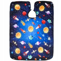 Peleryna Fryzjerska Dziecięca Fartuch Do Strzyżenia Dzieci Na Napy Kosmos