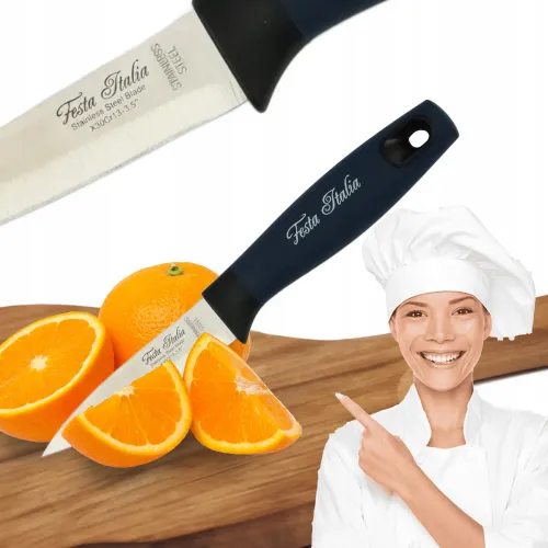 KLASYCZNY NÓŻ NOŻYK KUCHENNY 9 CM DO KROJENIA JARZYN WARZYW OWOCÓW ŻYWNOŚCI na Arena.pl