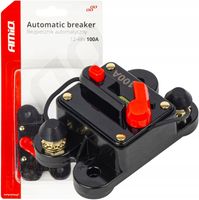 BEZPIECZNIK SAMOCHODOWY AUTOMATYCZNY 12V 24V 48V 100A
