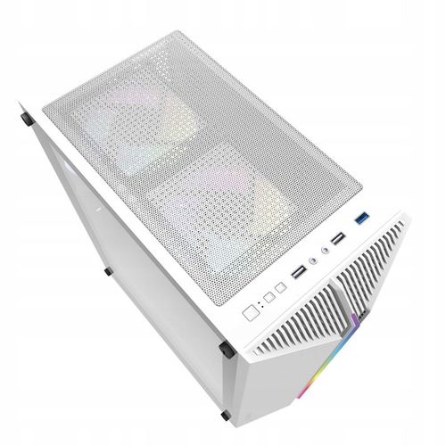 Obudowa DarkFlash DK151 LED White na Arena.pl