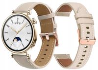 PASEK SKÓRZANY 18MM DO HUAWEI WATCH GT4 41MM / GT5 41MM - KOLORY