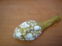 balony 4szt. złote białe róże 30 cm     | 38-01